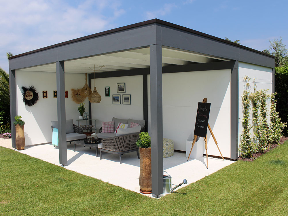 Pergola und Carport Aussenanlage